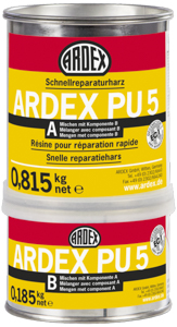 Ardex PU 5 1,0 kg 23719 2-K-Schnellreparaturharz